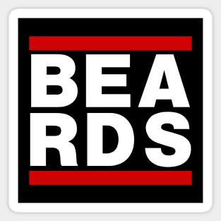 Beards Sticker